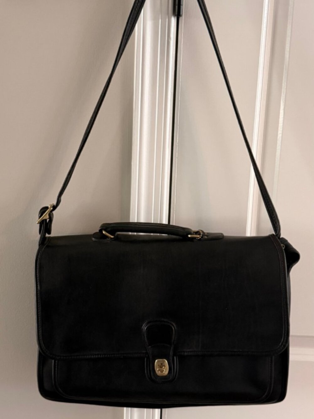 Coach Metropolitan Briefcase from Devil Wears Prada 2 , Authentic 1990s - Picture 5 of 14